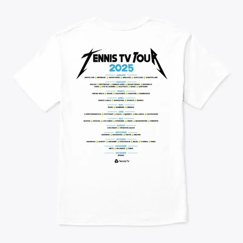 New For 2025 - The Tennis TV Tour! 