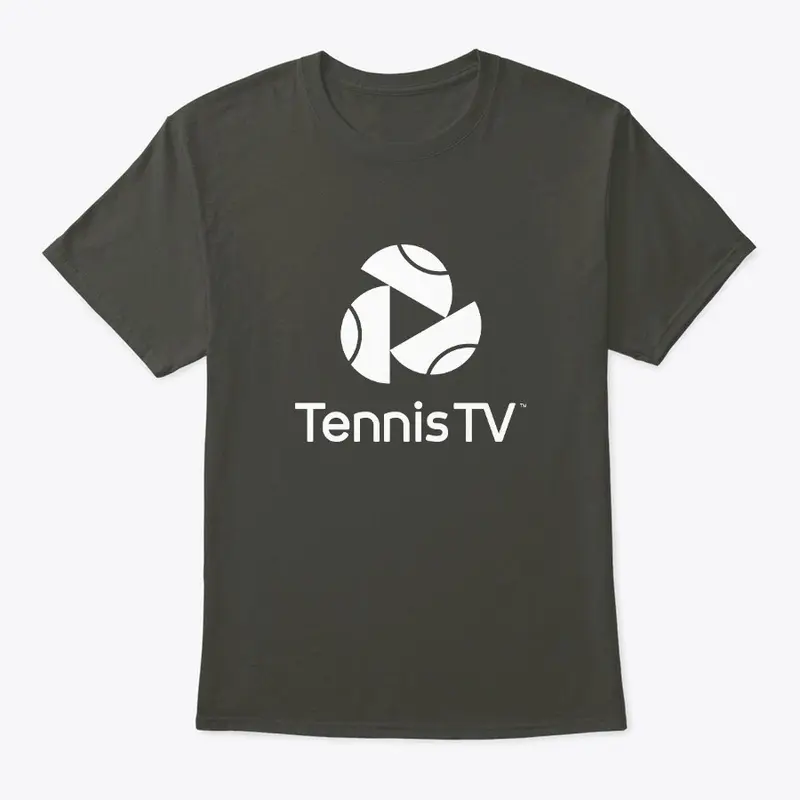 Tennis TV Classic White Logo T-Shirt